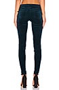 view 3 of 4 Mid Rise Super Skinny in Emerald