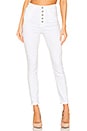 view 1 of 4 Lillie High Rise Crop Skinny in White
