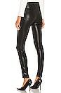 view 3 of 4 Maria High Rise Sateen Skinny in Stellar Black