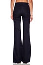 view 3 of 3 Tailored High Waisted Flare in Ink Well