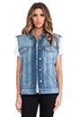 view 1 of 5 Tommy Oversized Vest in Riff