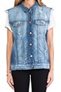 view 5 of 5 Tommy Oversized Vest in Riff