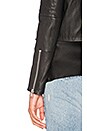 view 5 of 5 Aiah Leather Jacket in Black