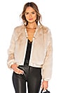 view 1 of 4 Ashbey Faux Fur Jacket in Champagne