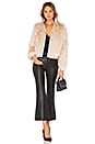 view 4 of 4 Ashbey Faux Fur Jacket in Champagne