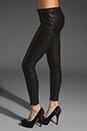 view 2 of 7 Leather Legging in Black