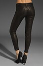 view 3 of 7 Leather Legging in Black