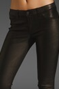 view 4 of 7 Leather Legging in Black