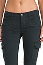 view 4 of 7 Jean Grayson Skinny Cargo in Vintage Grey Spruce