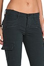 view 5 of 7 Jean Grayson Skinny Cargo in Vintage Grey Spruce