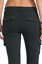 view 6 of 7 Jean Grayson Skinny Cargo in Vintage Grey Spruce