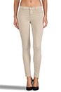 view 1 of 6 Luxe Sateen Skinny in Stone