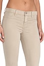 view 5 of 6 Luxe Sateen Skinny in Stone