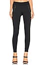 view 1 of 3 PANTALÓN CUERO in Black