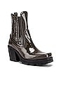 view 2 of 5 Elkins Boot in Dark Grey Patent