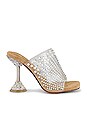 view 1 of 2 Derella Mule in Nude Suede Clear