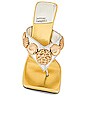 view 4 of 5 Sidora Sandal in Silver Snake Gold