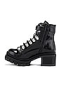 view 5 of 6 Czech Lug Sole Ankle Tie Boot in Black Box
