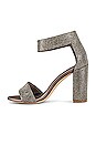 view 5 of 5 Lindsay Heel in Pewter Combo