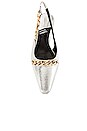 view 4 of 5 Ryka Slingback Heel in Silver Lizard Gold