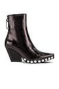 view 1 of 5 BOTTINES WALTON in Black Metallic