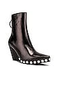 view 2 of 5 BOTTINES WALTON in Black Metallic