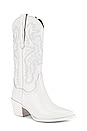 view 2 of 5 BOTTINES DAGGET in White Combo