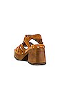view 3 of 5 Ring-It Platform Sandal in Tan Suede
