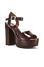 view 2 of 5 Summers Platform Heel in Dark Brown