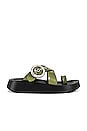 view 1 of 5 Genghis Flatform Sandal in Khaki Box