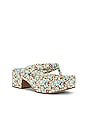 view 2 of 5 Luau Platform Sandal in Green Mutli Floral in Green Multi Floral