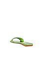 view 3 of 5 Sparkley Slide in Green Metallic