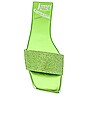 view 4 of 5 Sparkley Slide in Green Metallic
