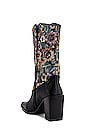 view 3 of 5 Calimity Boot in Black Floral Tapestry