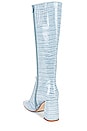 view 3 of 5 Patti Kh Boot in Light Blue Croco