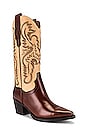 view 2 of 5 Dagget Cowboy Boot in Brown Multi