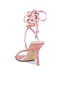 view 3 of 5 Shimmer Heel in Pink Satin