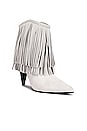 view 2 of 5 Cavorts Fringe Bootie in Ivory Suede