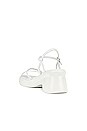 view 3 of 5 Leonel Platform Sandal in White