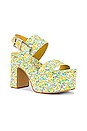 view 2 of 5 Moody Platform Sandal in Yellow Multi Floral