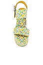 view 4 of 5 Moody Platform Sandal in Yellow Multi Floral
