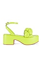 view 1 of 5 Braided Platform Sandal in Green
