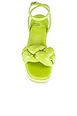 view 4 of 5 Braided Platform Sandal in Green