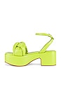 view 5 of 5 Braided Platform Sandal in Green