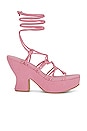 view 1 of 5 САНДАЛИИ SHINDIA in Pink Denim