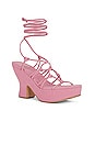 view 2 of 5 САНДАЛИИ SHINDIA in Pink Denim