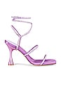 view 1 of 5 Glamorous Sandal in Lilac Satin