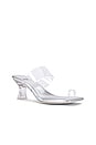 view 2 of 5 Mediato Sandal in Clear Silver
