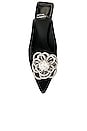 view 4 of 5 x REVOLVE Viviana Mule in Black Satin