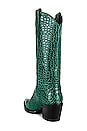 view 3 of 5 BOTTINES DAGGET in Green Gator